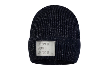 Broel HILARY czapka czapka dla dziewczynki beanie granat