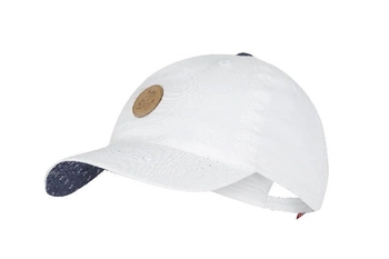 Broel DIONISIO czapka lniana z daszkiem biała