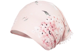 Jamiks NOELIA chustka dla dziewczynki hortensja